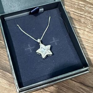 Silver Star Pendant Necklace